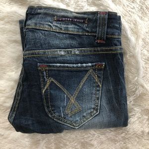 Vigoss Distressed Bootcut Jeans